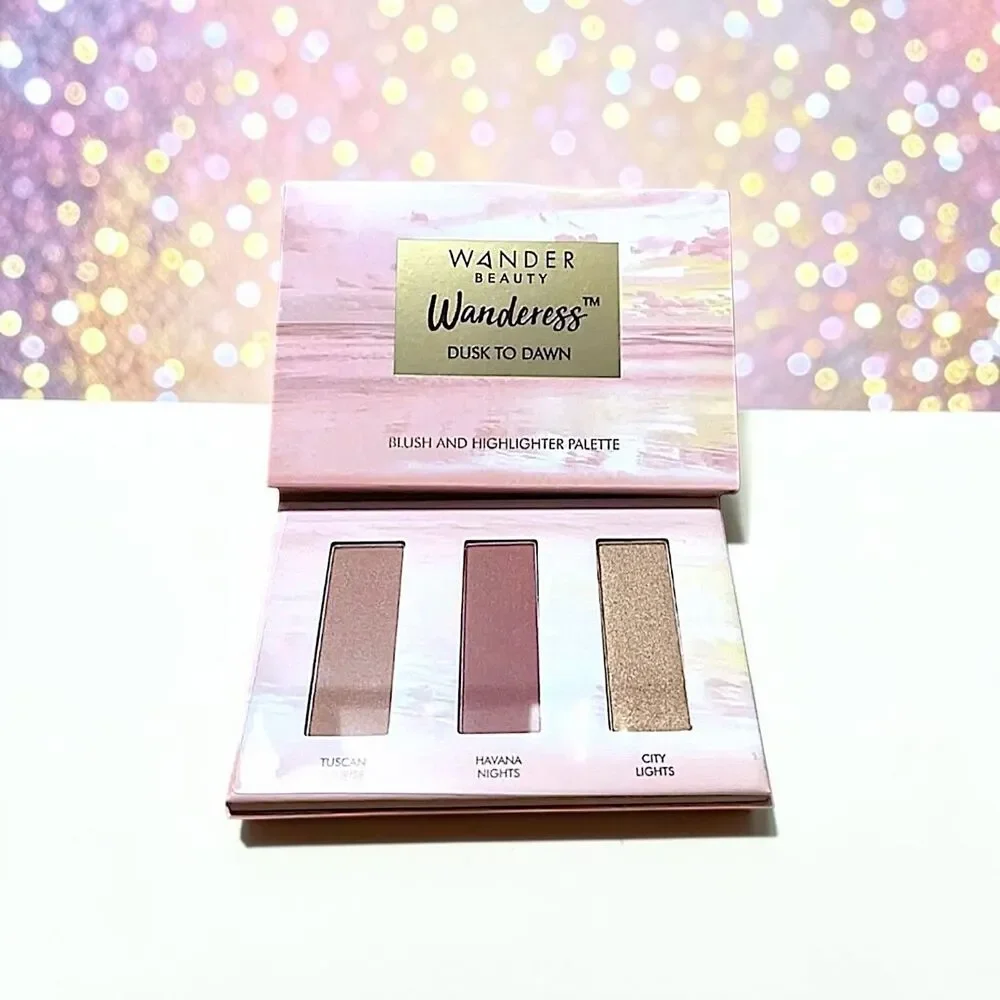 Wander Beauty Wanderess Dusk to Dawn Blush and Highlighter Palette NIB